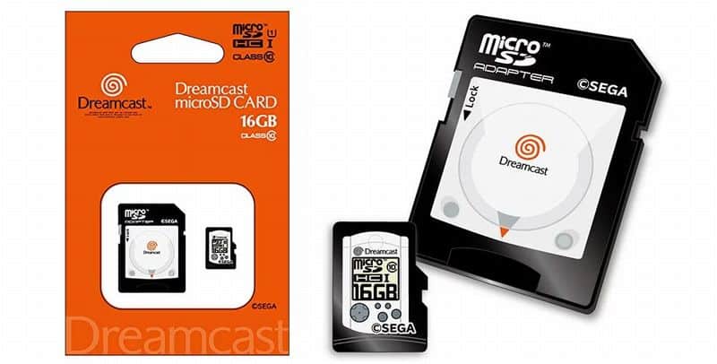 Sega Dreamcast microSD