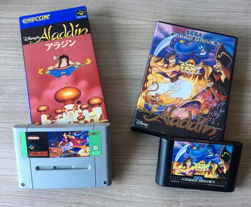 Aladdin Super Nintendo MegaDrive