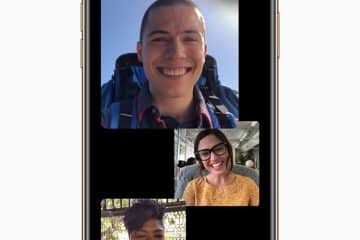 Apple iOS Facetime Groupe