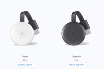 nouveau google chromecast 3ème génération