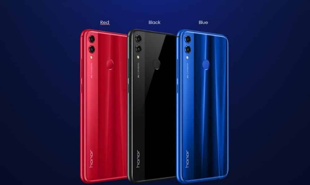 les coloris du honor 8X