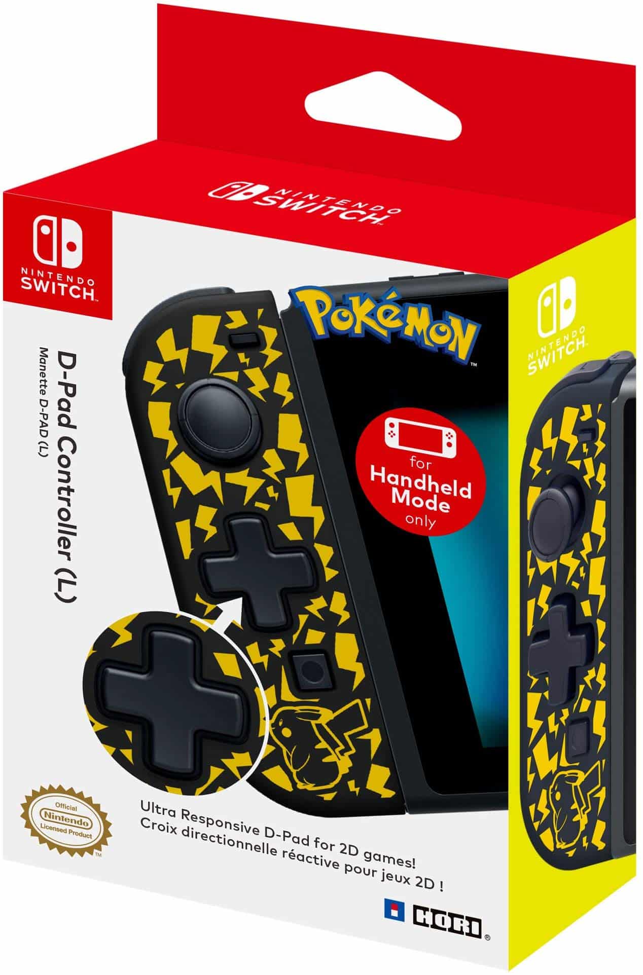 Nintendo Switch DPad Pikachu