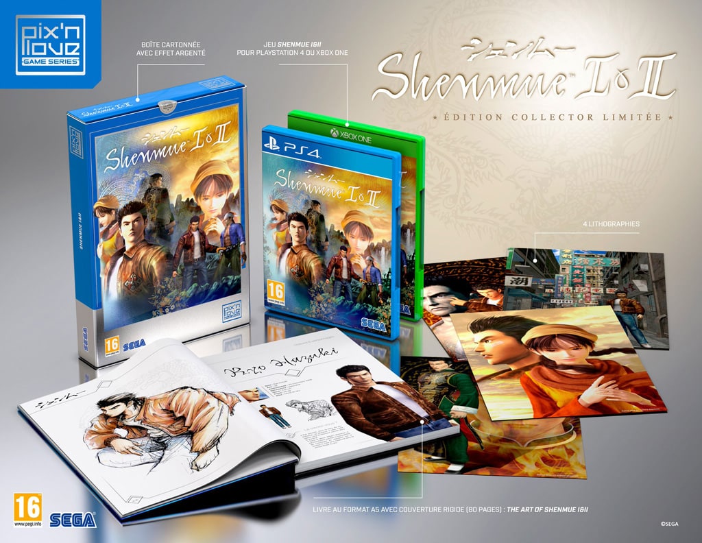 Shenmue 1 2 Collector Pix Love