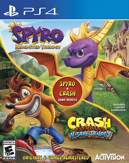 Spyro Crash PS4