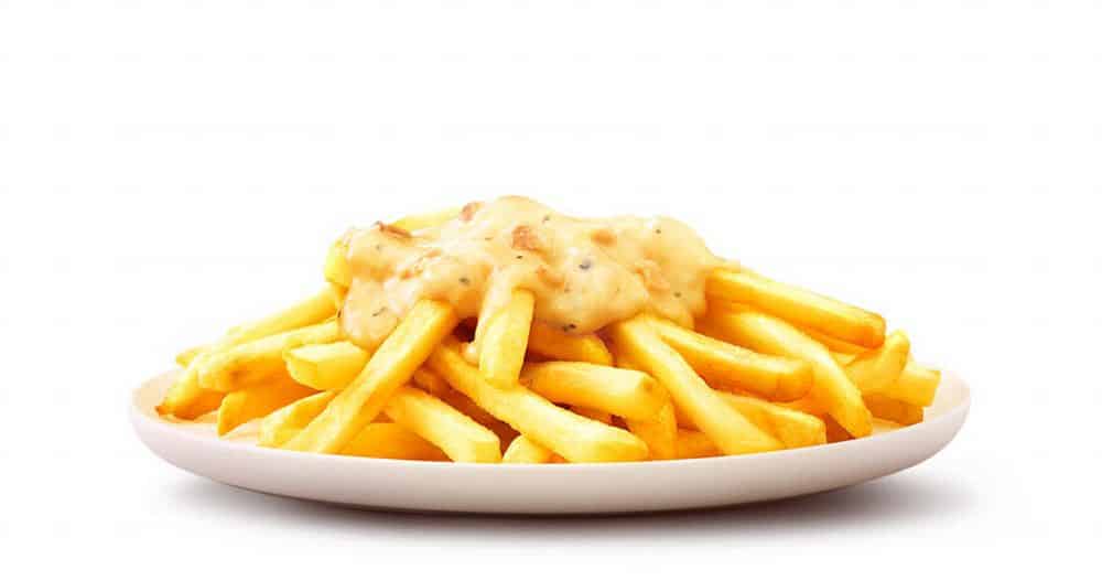 mcdonalds frites carbonara