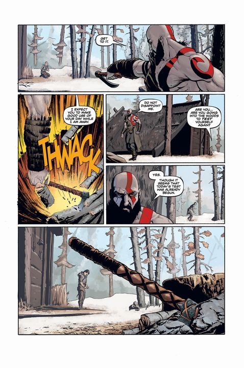 God of War Comics 2018