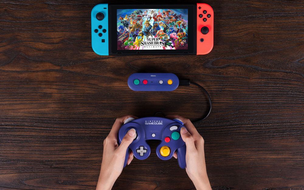 8Bitdo Gbros adaptateur GameCube Switch