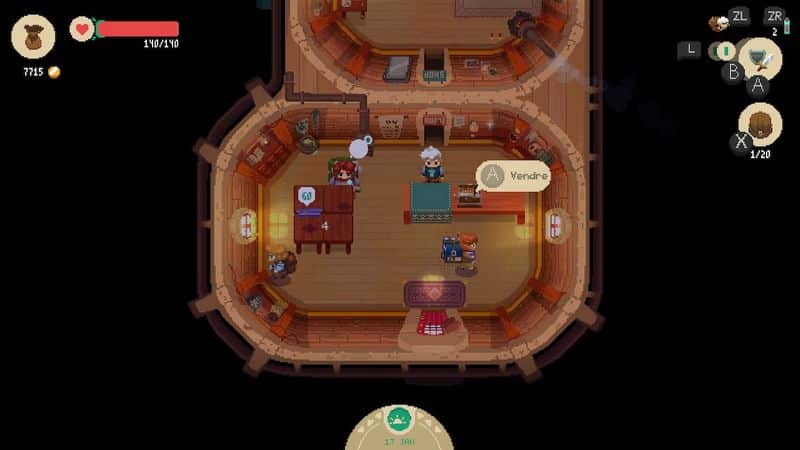 Moonlighter Screen Switch