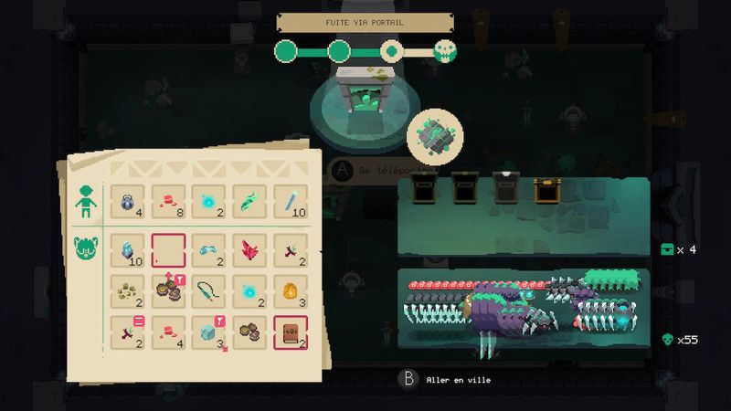 Moonlighter Screen Switch