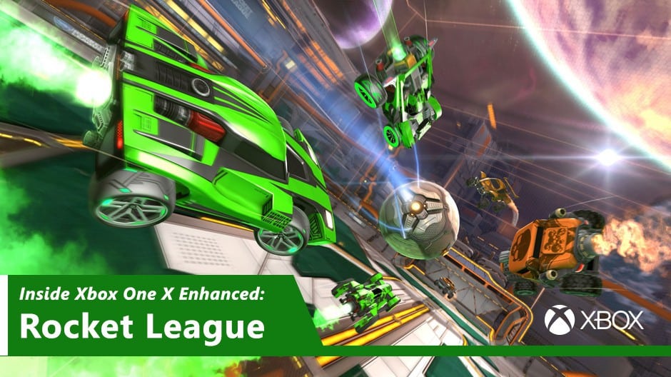 Rocket League 4K HDR Xbox One X