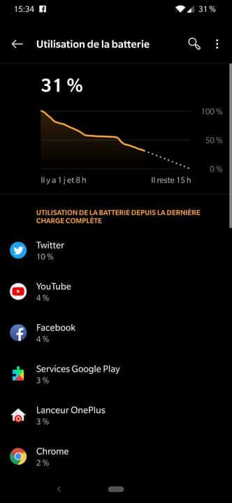 OnePlus 6T Batterie