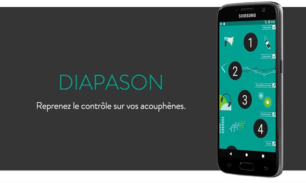 Diapason App iOS Android