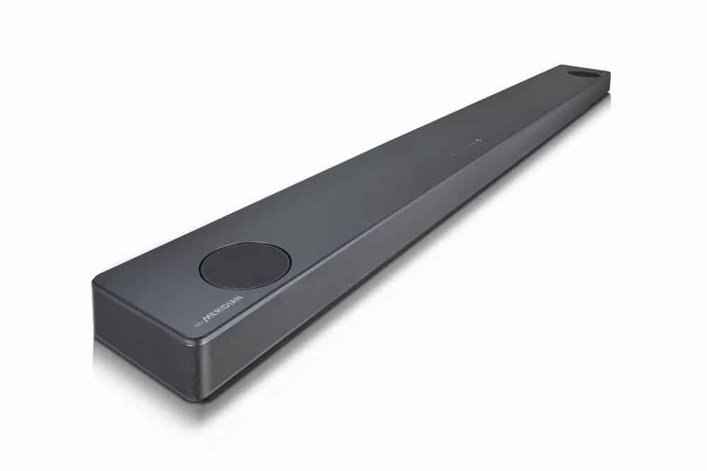 LG soundbar Meridian Google Assistant