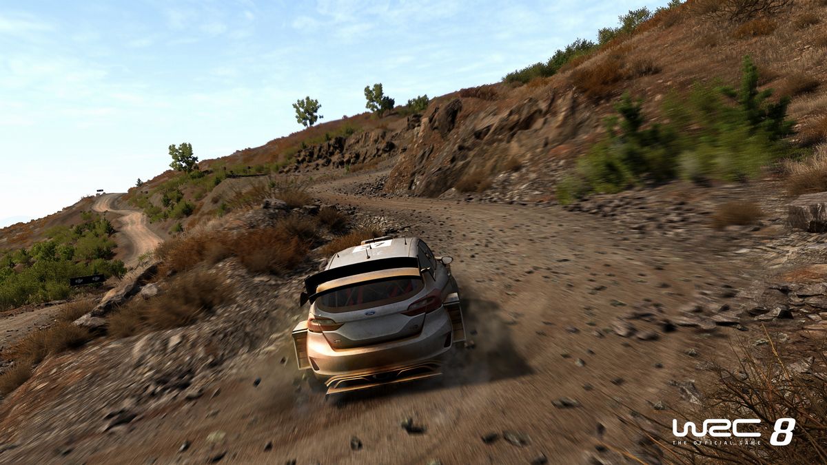 WRC 8 gameplay