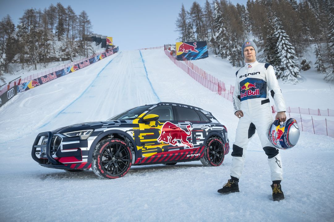 Audi etron neige