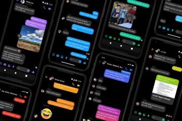 Facebook Messenger Dark Mode