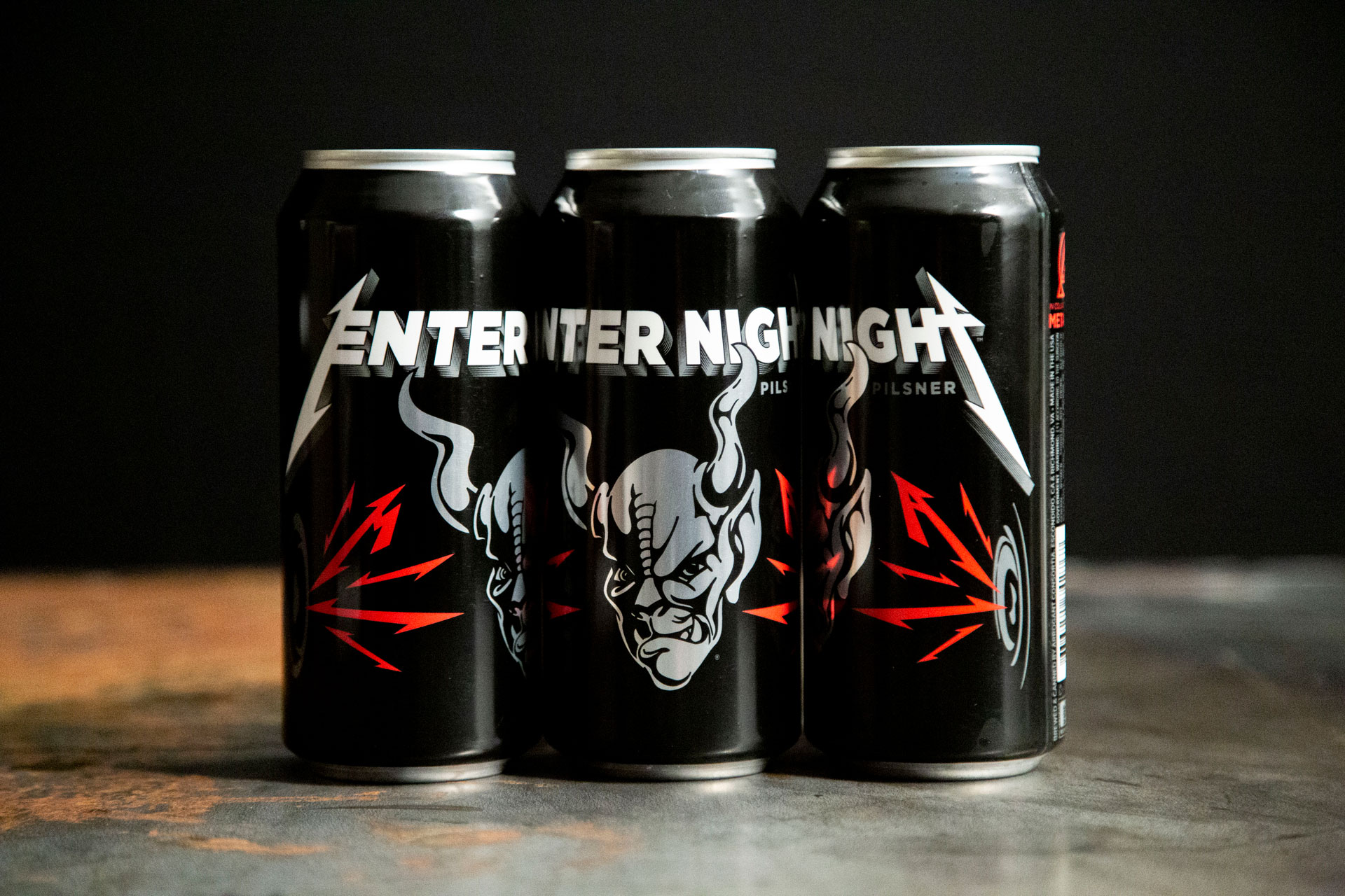 Metallica enter night biere