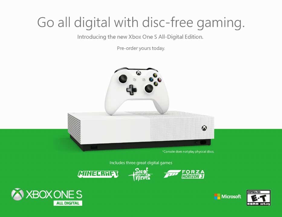 Xbox One All Digital
