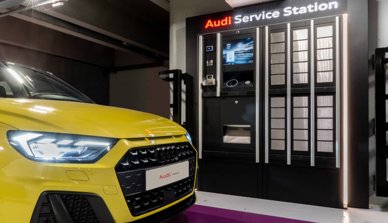 Audi-Service-Station