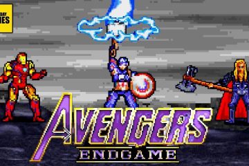 Avengers Endgame video 16 bits