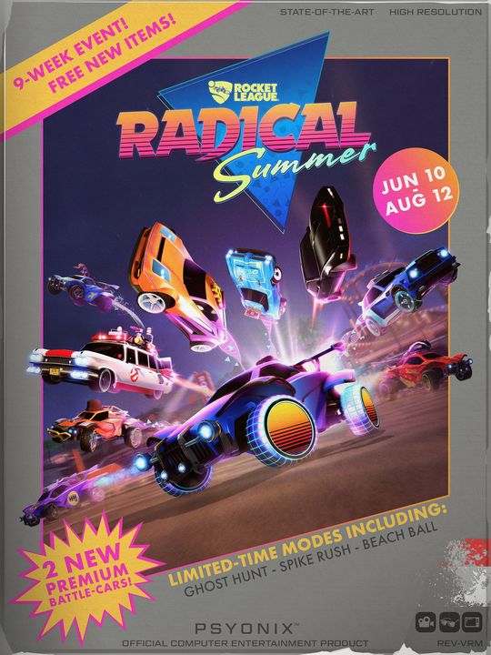 Radical Summer 8 bits