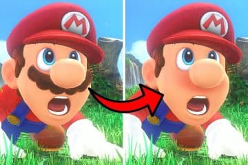 Mario Shaves Moustache