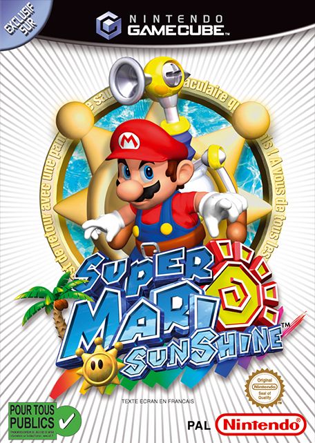 Super Mario Sunshine box