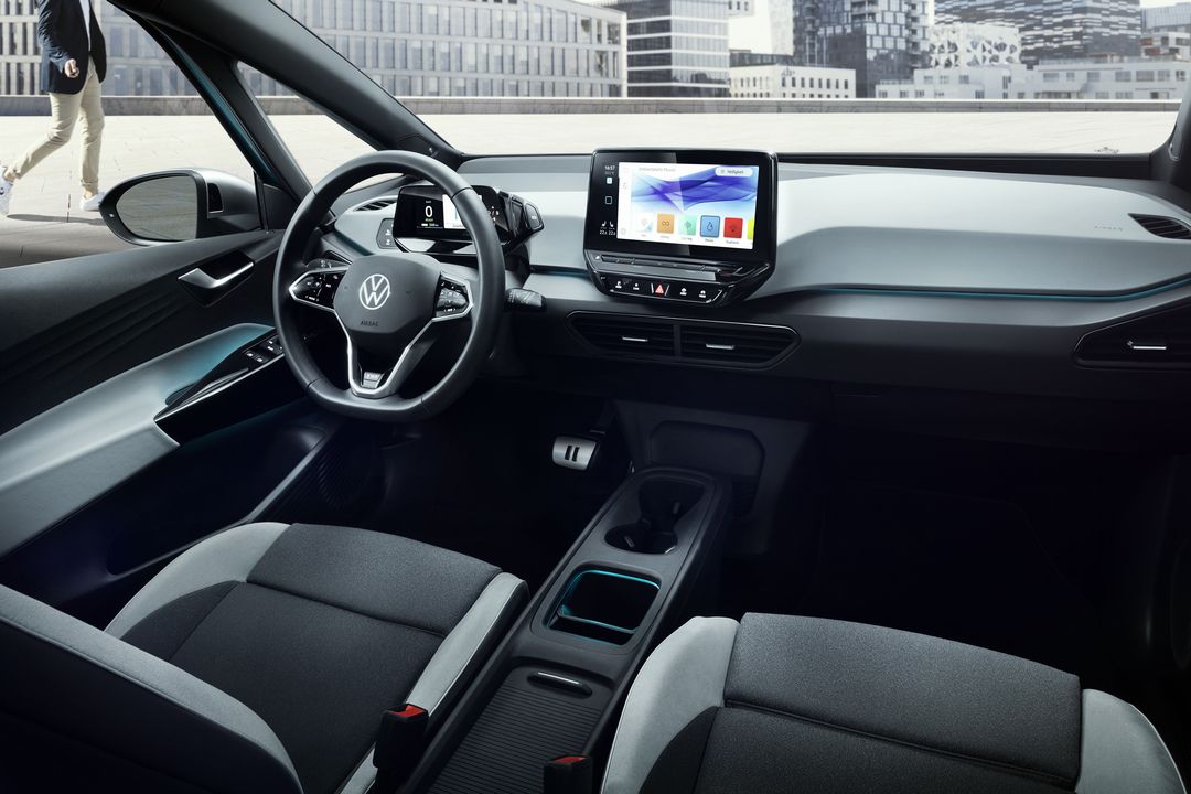 Intérieur Volkswagen ID.3 électrique