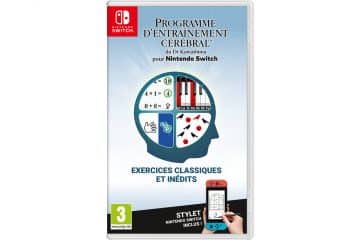 Date de sortie Programme d'Entrainement Cérébral Nintendo Switch