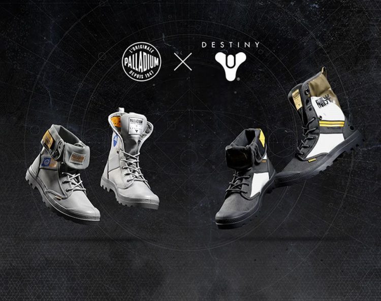 Palladium lance des chaussures Destiny 2, en édition limitée