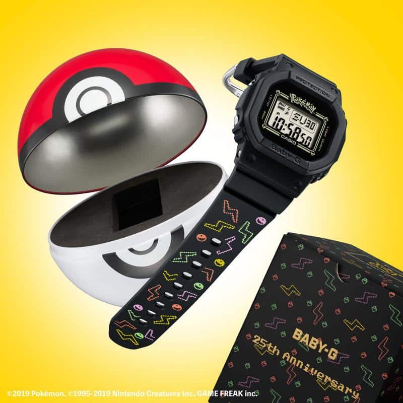 La monter Casio Baby-G en édition Pokémon