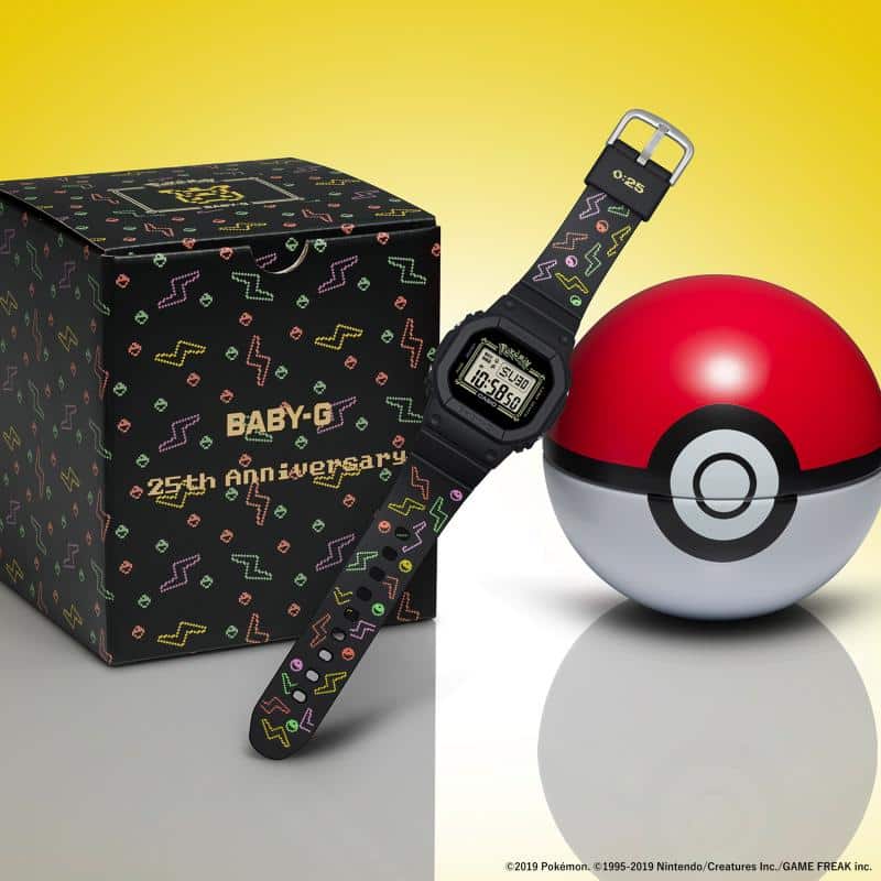 La monter Casio Baby-G en édition Pokémon