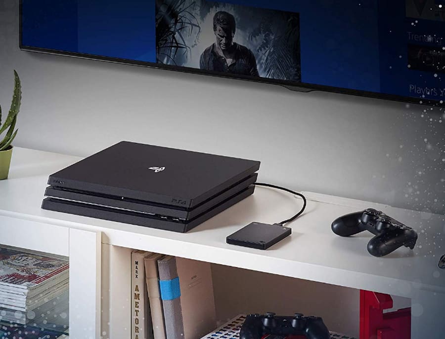 Le disque dur officiel Seagate et la PS4 Pro