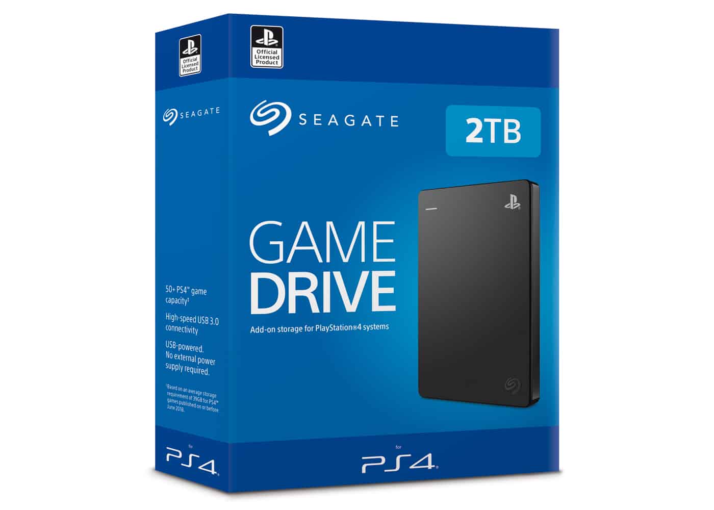 Disque Dur officiel PS4 Seagate