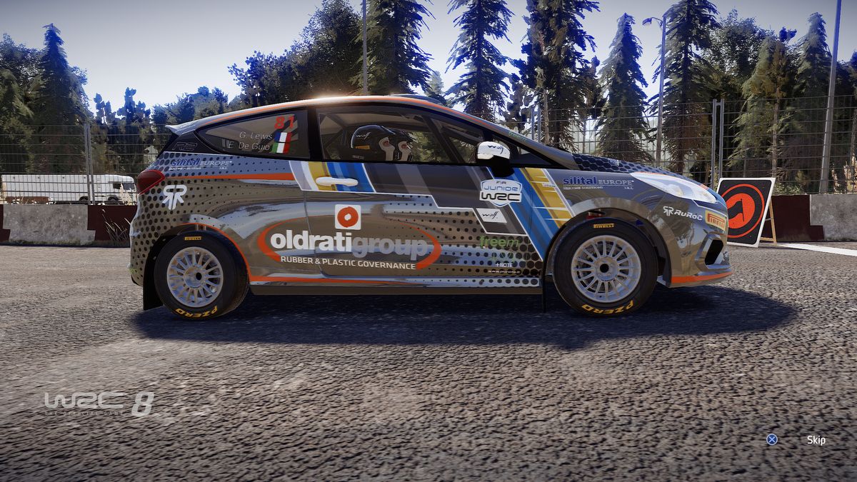 Test nouveau WRC 8