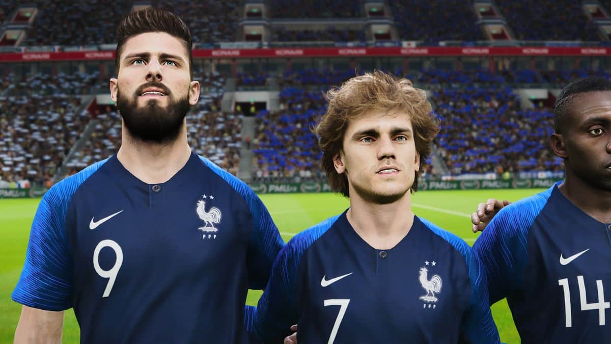 Giroud Griezmann PES 2020 PS4