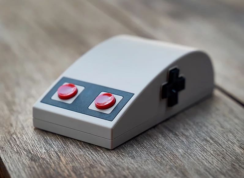 Souris sans fil Nintendo NES chez 8BitDo