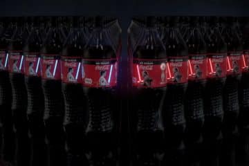 Bouteilles Coca-Cola Star Wars OLED