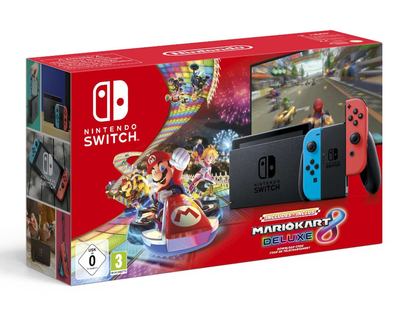 Nintendo Switch : un pack en édition limitée Mario Kart 8 Deluxe pour - Nintendo Switch Plus Mario Kart 8