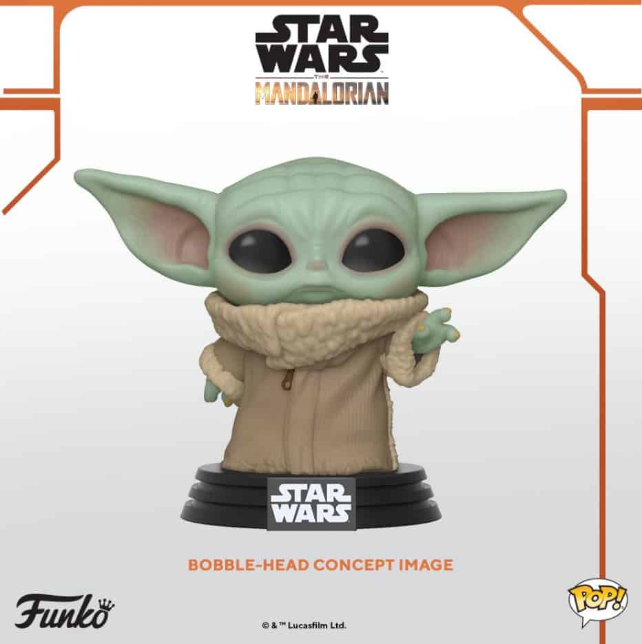 Figurine Funko Pop Baby Yoda Star Wars