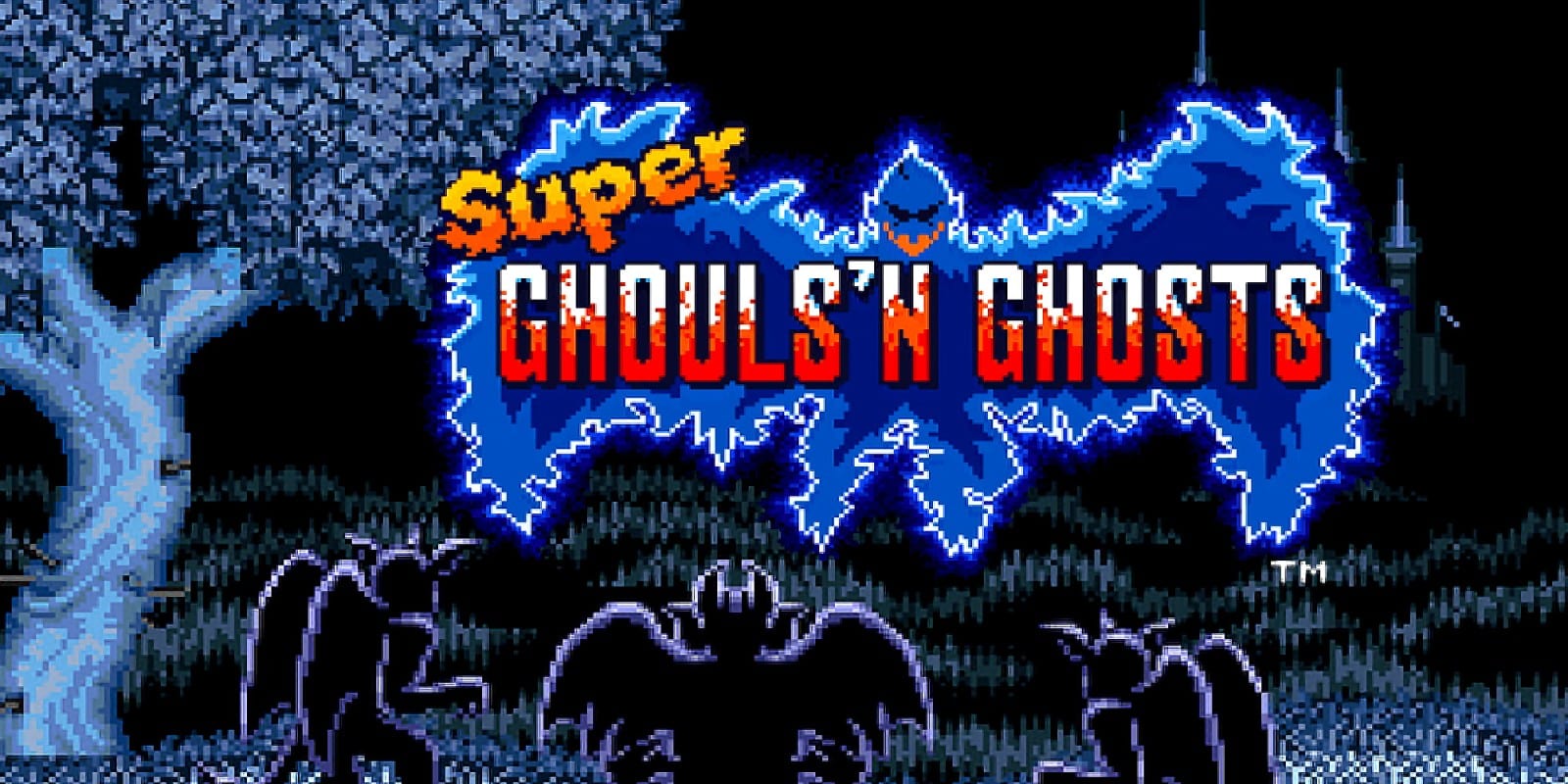 Test Super Ghouls Ghosts Super Nintendo