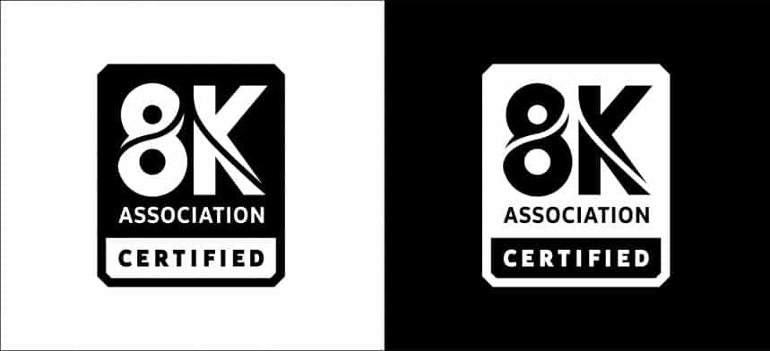 Le nouveau logo de certification 8K