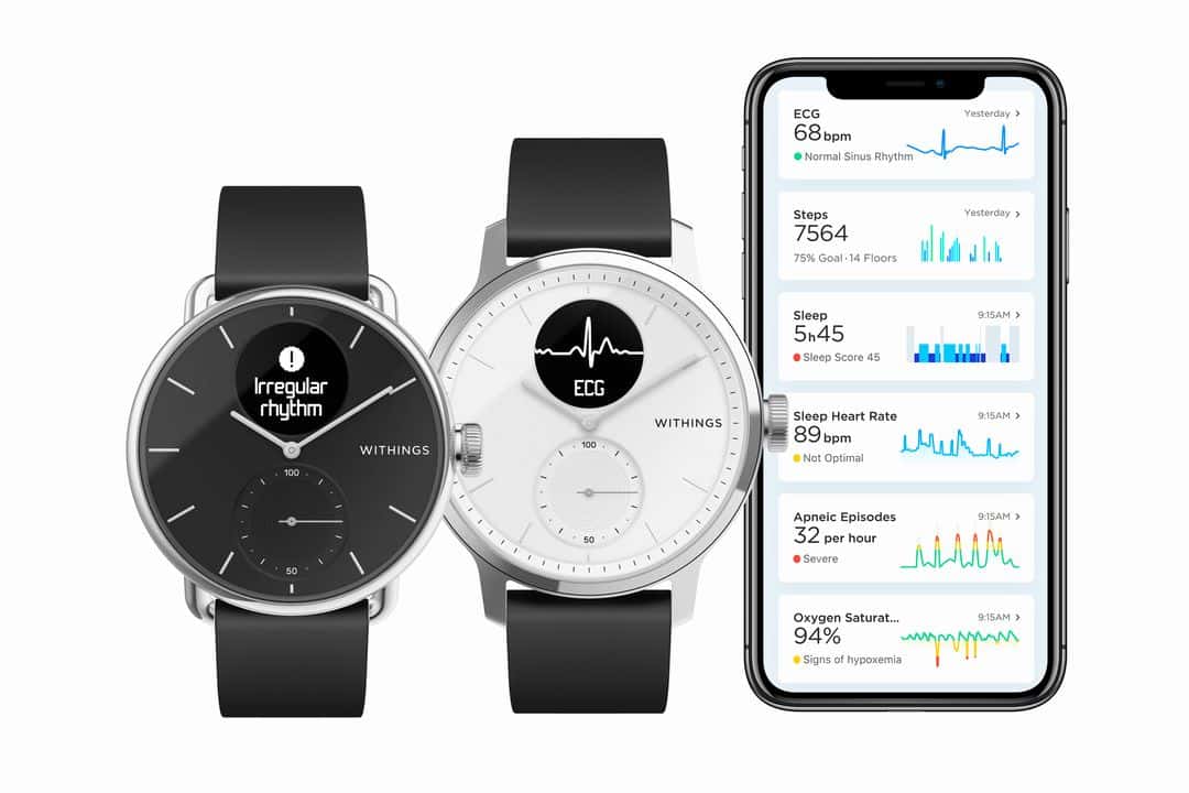 Nouvelle montre ScanWatch Withings