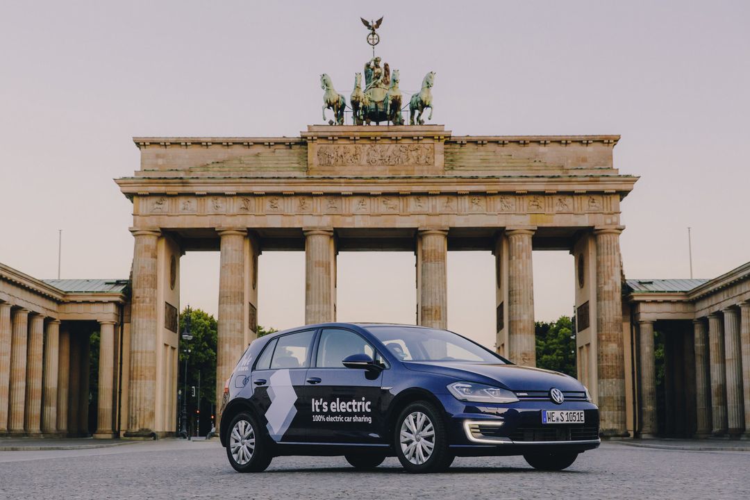 Volkswagen WeShare à Paris en 2020
