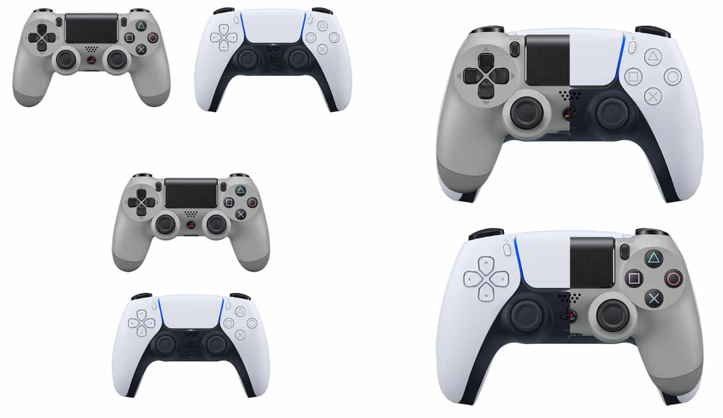 Comparatif DualShock 4 et DualSense PS5