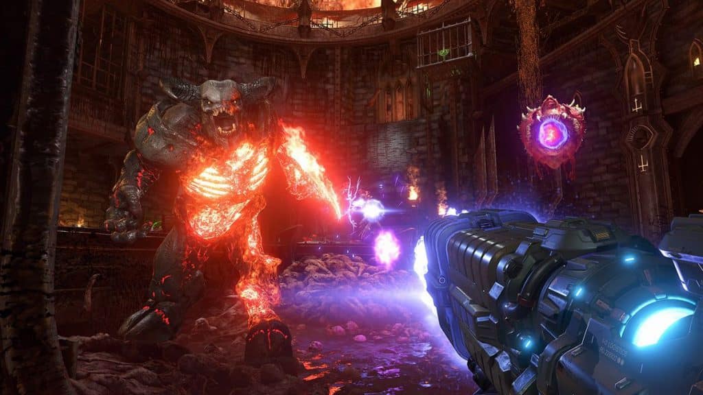 Test DOOM Eternal Xbox One X