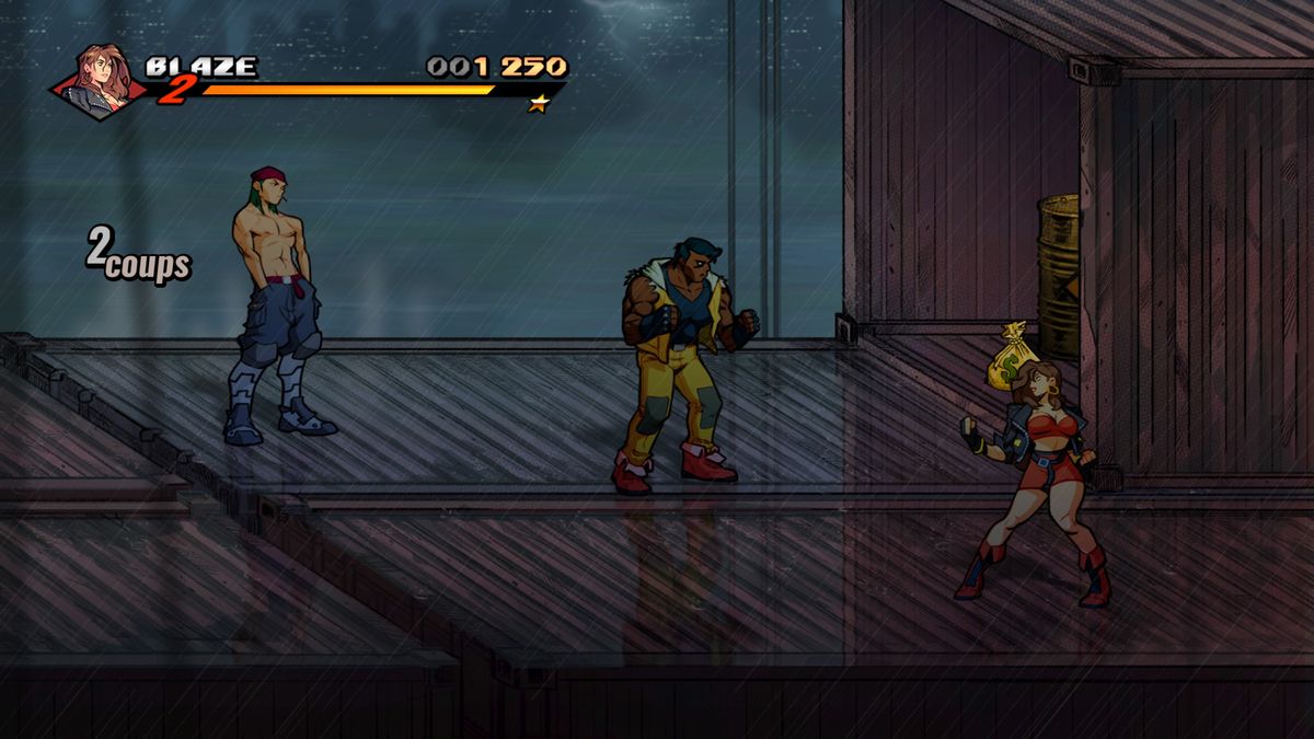 Test Streets of Rage PS4 Pro