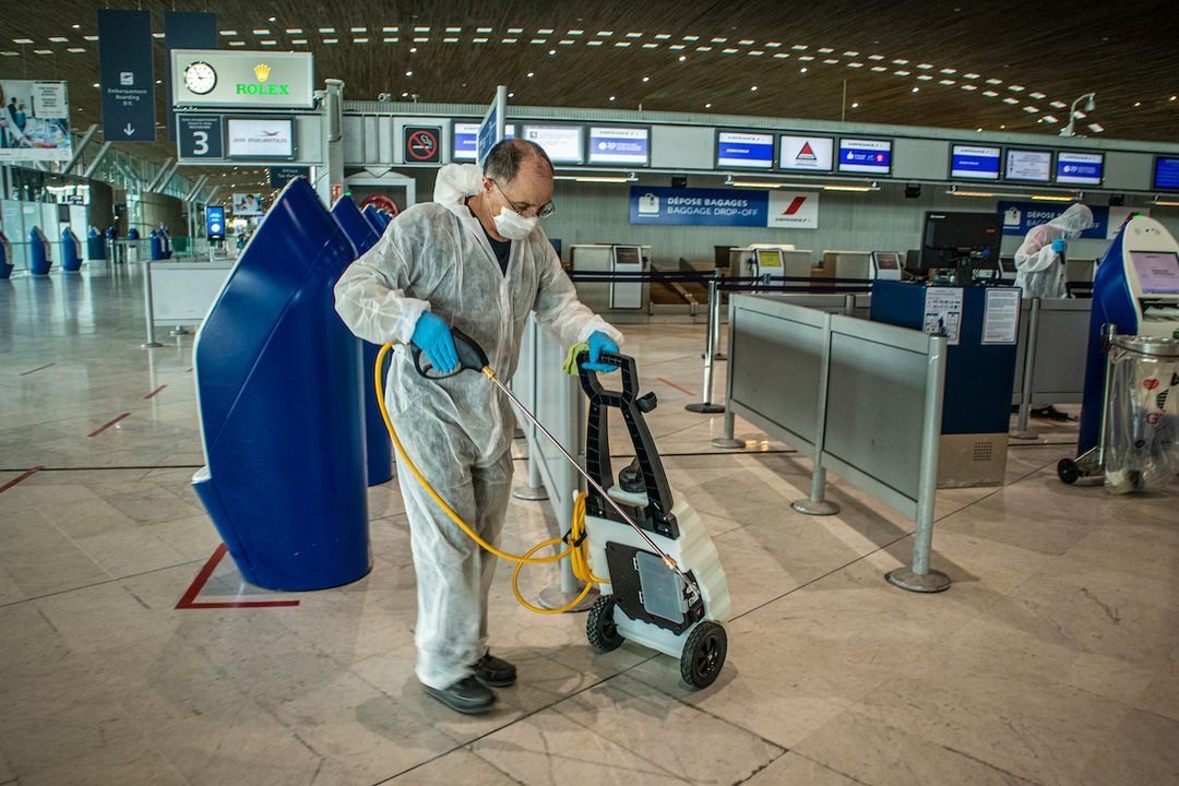 Camera thermique aeroport paris