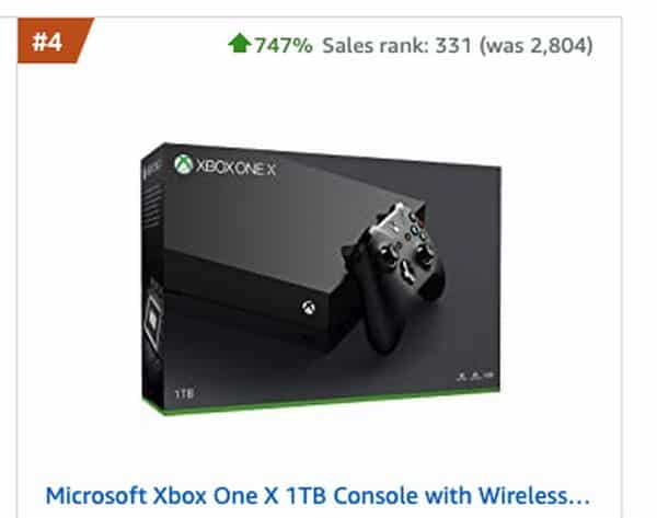 Confusion Amazon Xbox One X