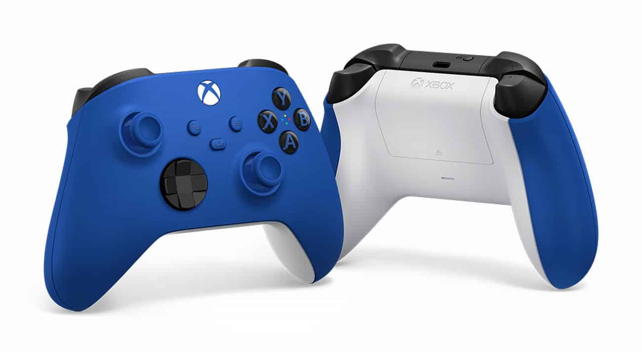 Manette Xbox Shock Blue Sonic